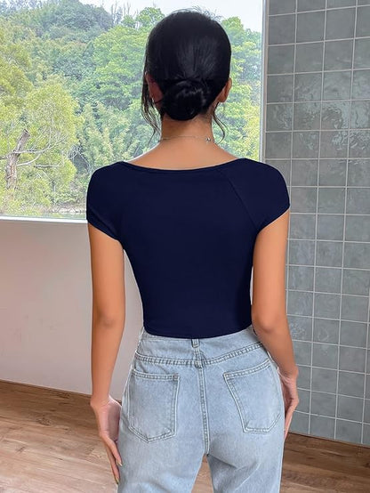 Haut Slim-Fit Chic Top by Westteen