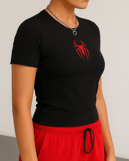 Premium Fitted Spider Tee