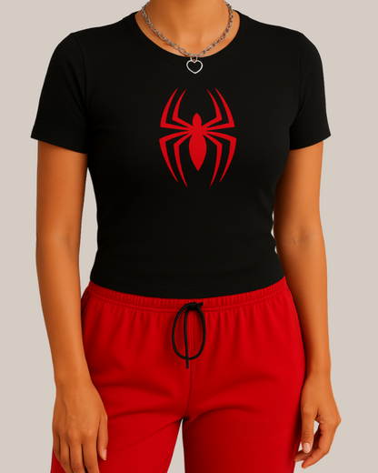 Premium Fitted Spider Tee