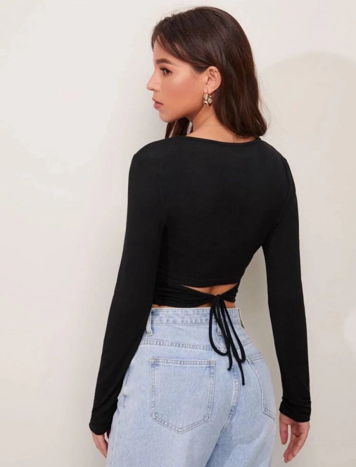 WESTTEEN BACK CROP TOP