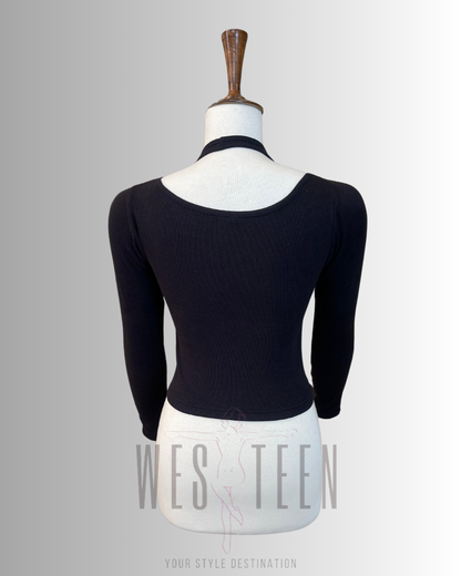 WESTTEEN SUNSET GLAM BANDAGE CROP