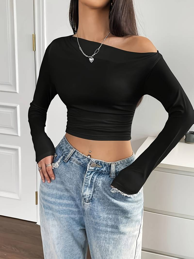 "WESTTEEN SLEEK SHOULDER TEE"